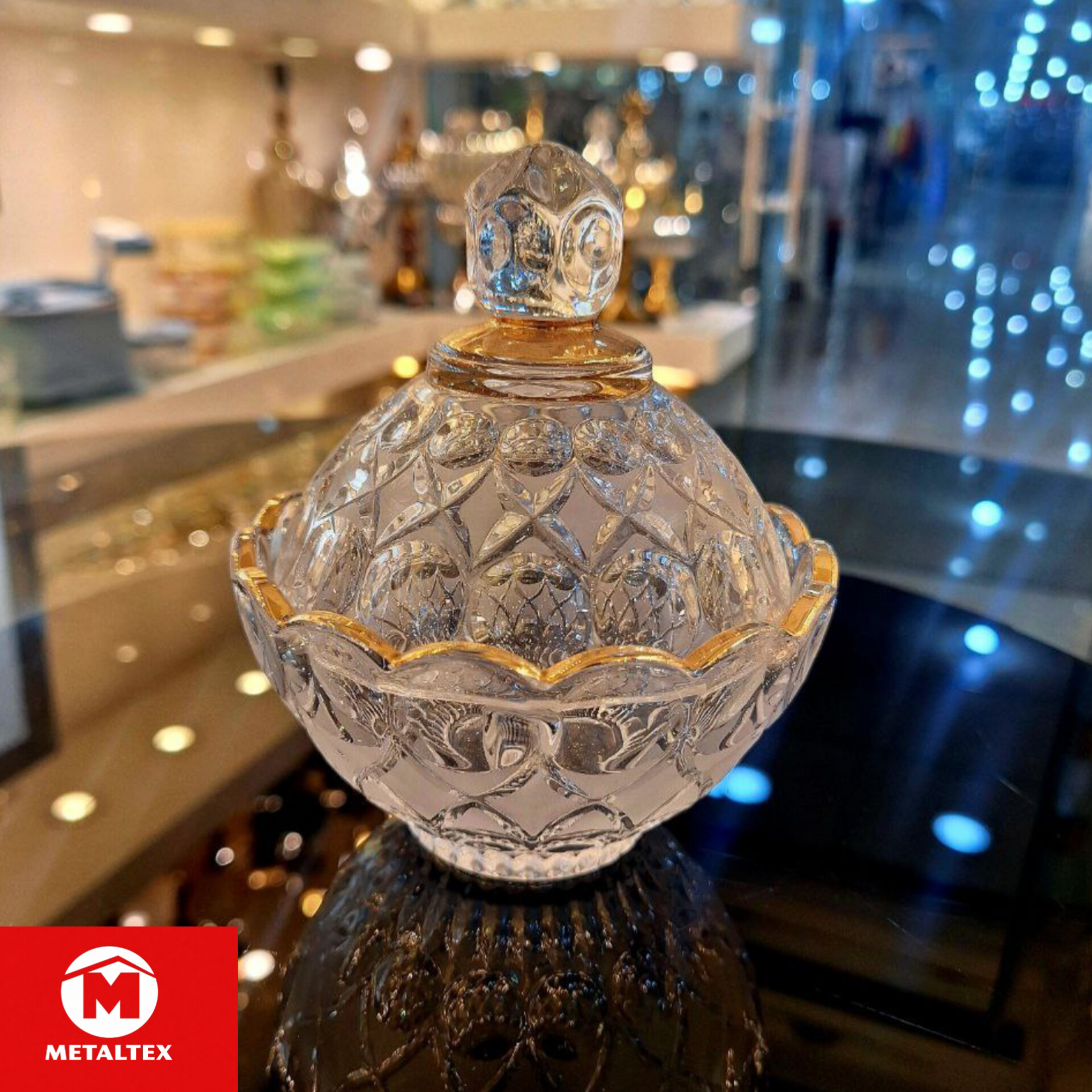 قندان آنجلیکا لب طلا