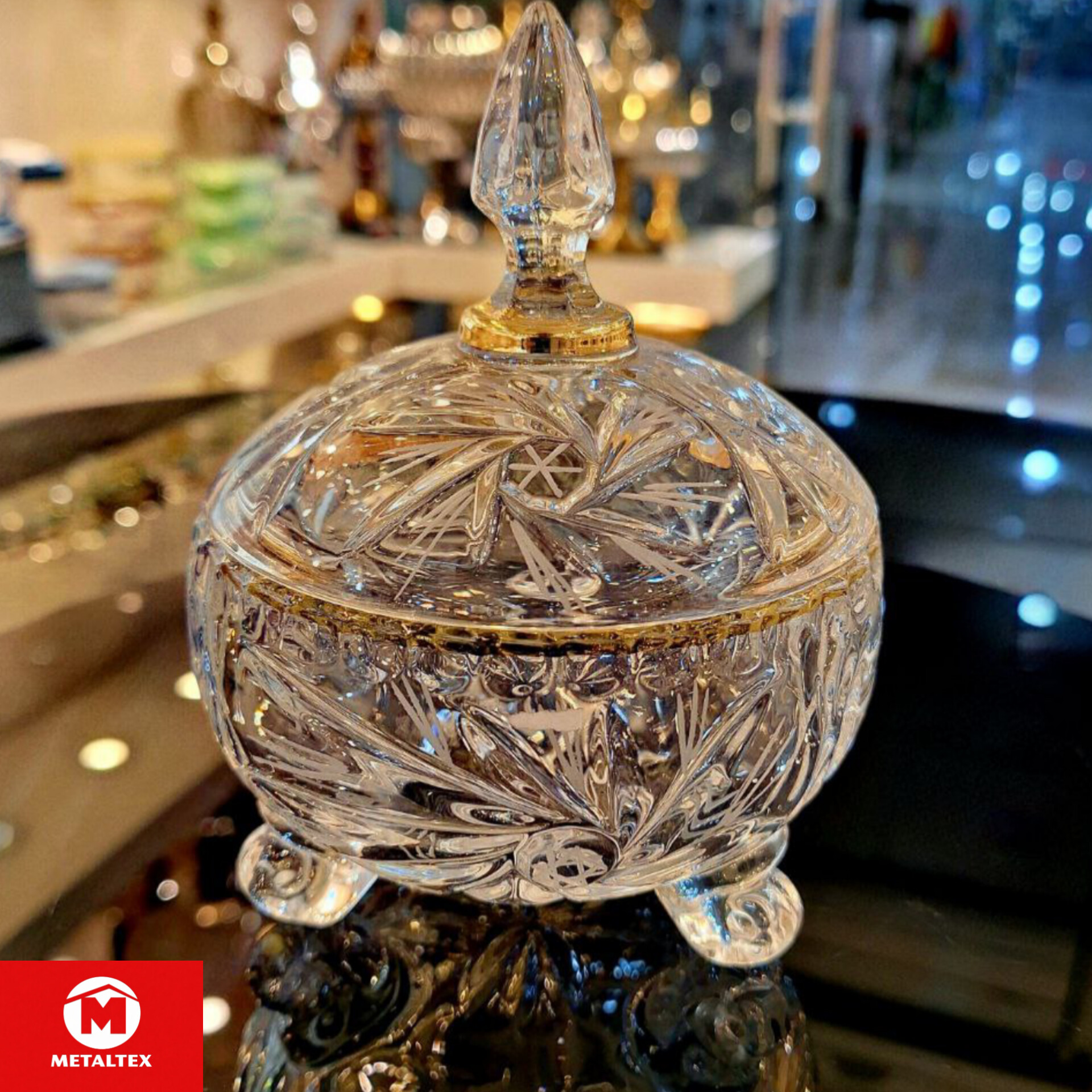 قندان پریما لب طلا